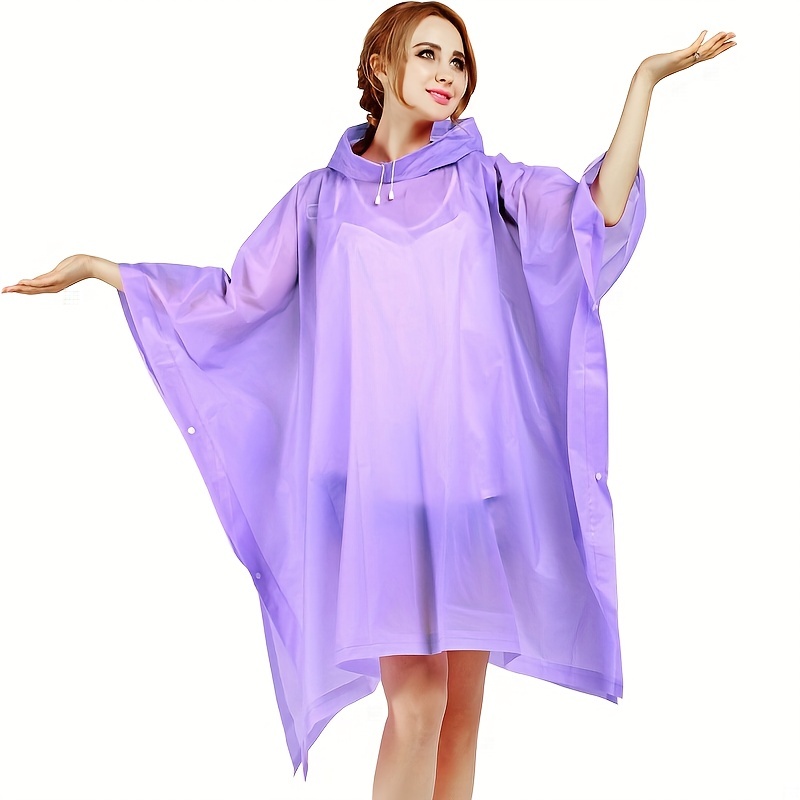Camping Rain Poncho - Ponchos de chuva para adultos bolsa