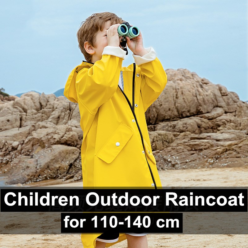 Camping Rain Poncho - 100-140 cm capa de chuva das
