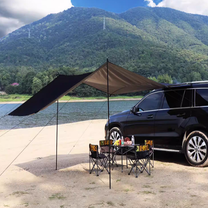 Outdoor Camping Van Tent - Toldo Retrátil Lateral para Carro, Tenda