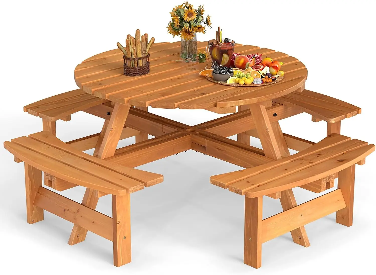 Outdoor Camping Usa - Conjunto de Mesa de Piquenique de