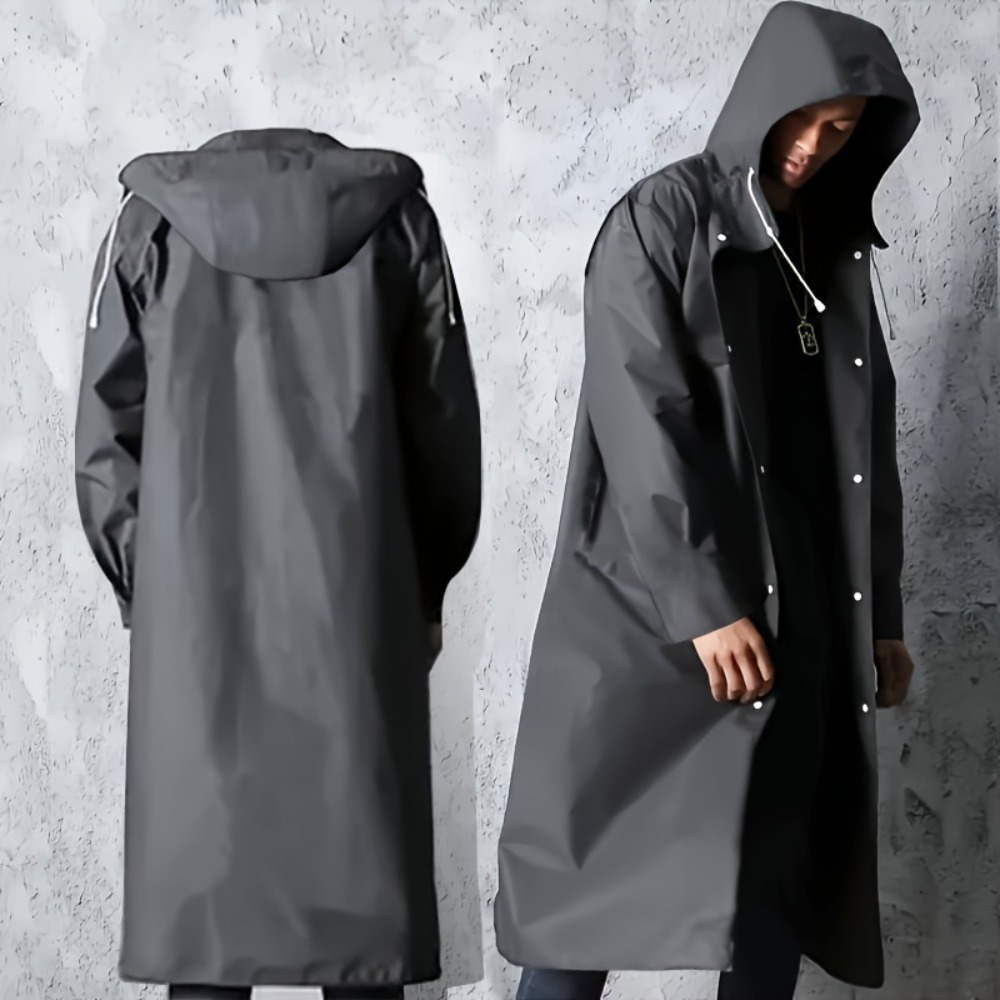 Camping Rain Poncho - Poncho de chuva adulto unissex –