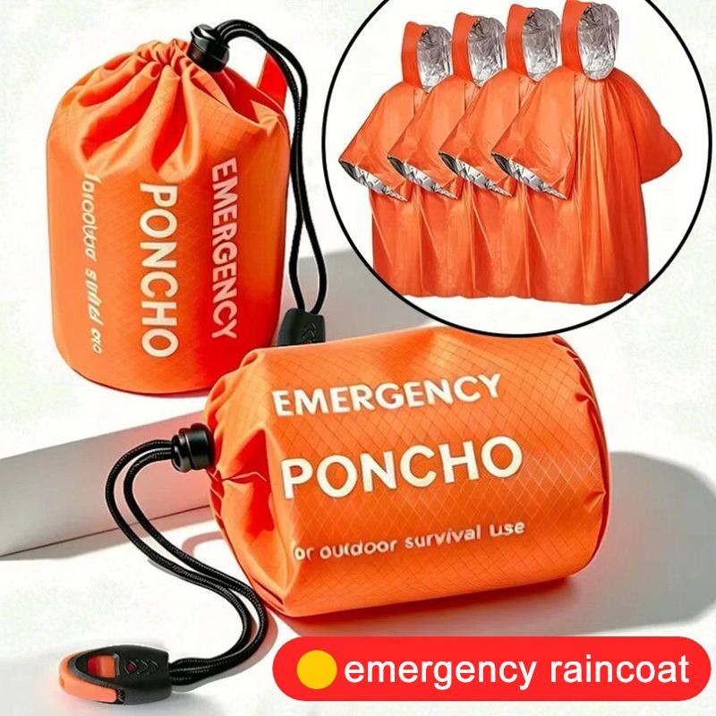 Kit de capa de chuva portátil  - Camping Rain Poncho avaliação e preço