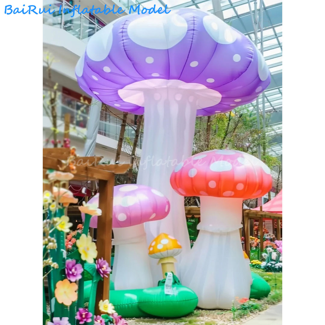 Cogumelo Inflável Gigante de D - Outdoor Camping Exhibition avaliação e preço