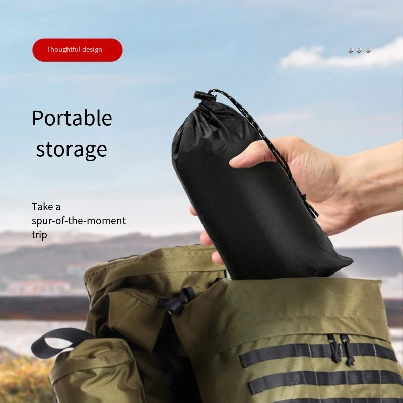 Capa de chuva militar 3 em 1,  - Camping Rain Poncho avaliação e preço