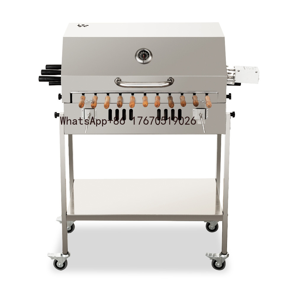 Churrasqueira Rotativa Moderna - Outdoor Camping Trolley avaliação e preço