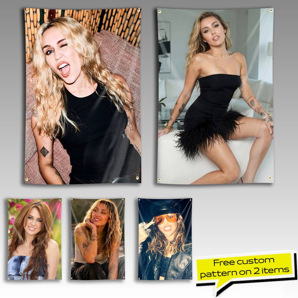 Bandeira de M-Miley Cyrus para - Outdoor Camping Usa avaliação e preço