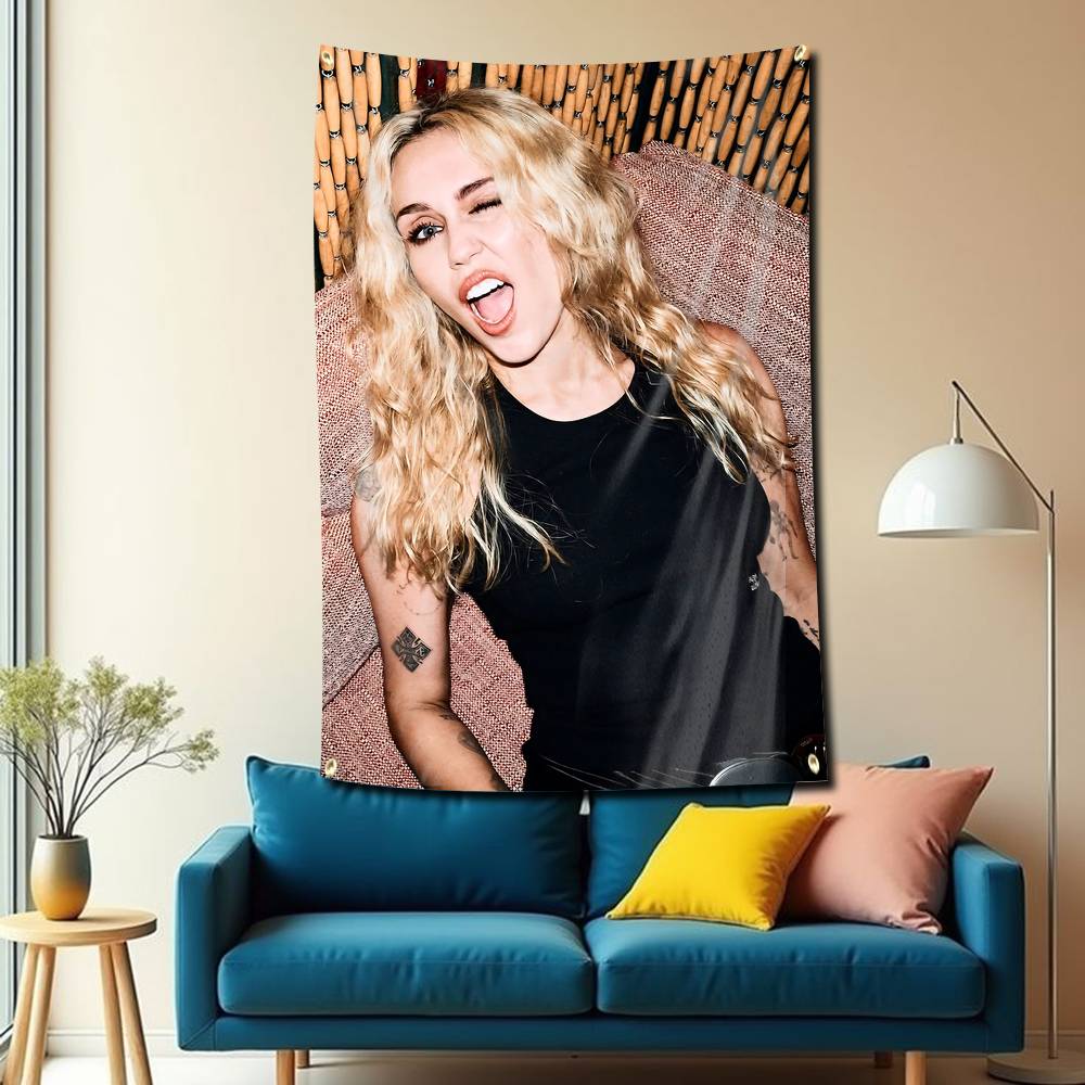 Bandeira de M-Miley Cyrus para - Outdoor Camping Usa avaliação e preço