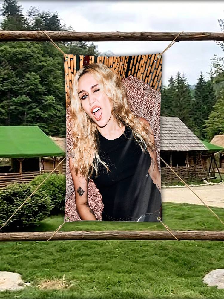 Bandeira de M-Miley Cyrus para - Outdoor Camping Usa avaliação e preço