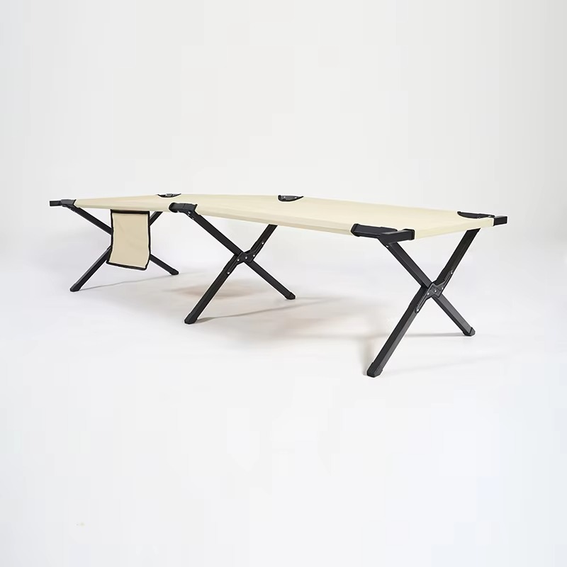 Cama de luxo dobrável em alumí - Bed Outdoor Camping avaliação e preço